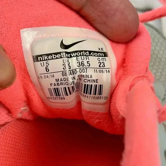 Nike Zoom Winflo Running Sneakers Tennis Shoes Sz 6 Gray Dynamicweb Women's - Picture 6 of 9